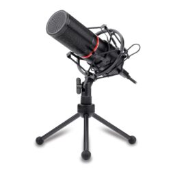 REDRAGON BLAZAR Cardioid USB Gaming Mic and Tripod Black