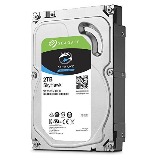 Seagate SkyHawk Surveillance Hard Drive 2TB SATA 3 5