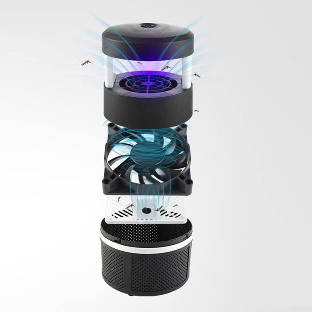 Killer Deals UV LED Mosquito Bug Insect Suction Trap Zapper Photocatalyst Lamp